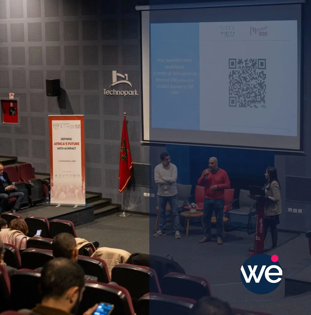 Conférence au Technopark avec traduction simultanée