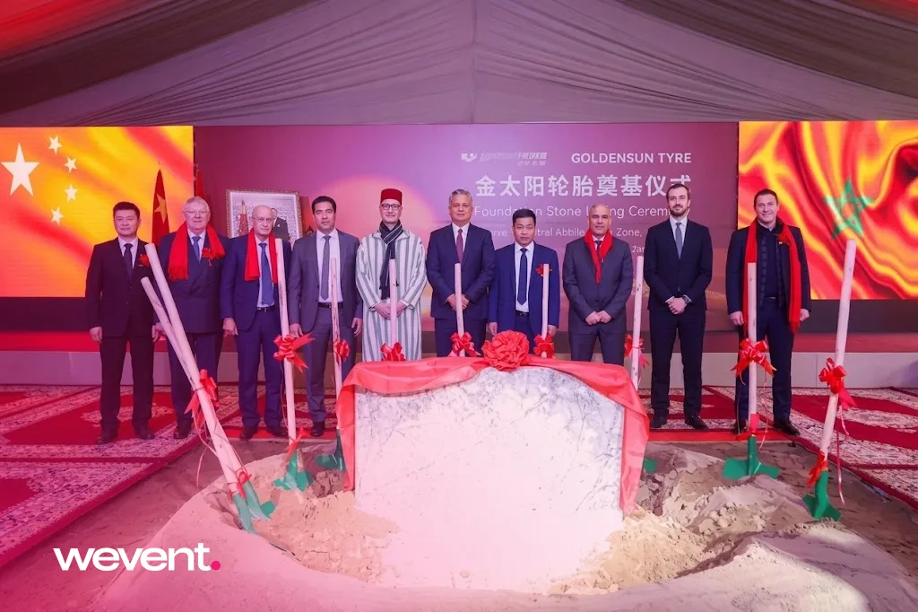 Structure événementielle pour inauguration GoldenSun