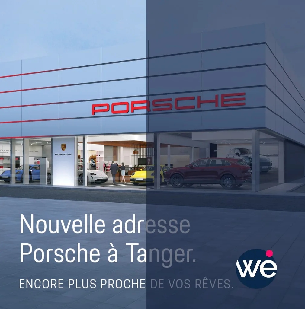 Showroom Porsche à Tanger : lieu d'exception pour un lancement de produit haut de gamme au Maroc